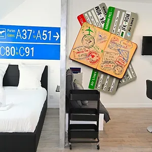 Appartement Airport 10mn Aeroport Roissy Cdg Villeneuve-sous-Dammartin